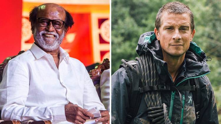 Rajinikanth poses with Bear Grylls in Bandipur, Man Vs Wild host shares new picture