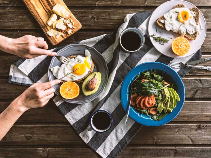 Eating a heavy breakfast and light dinner can help you stay fit