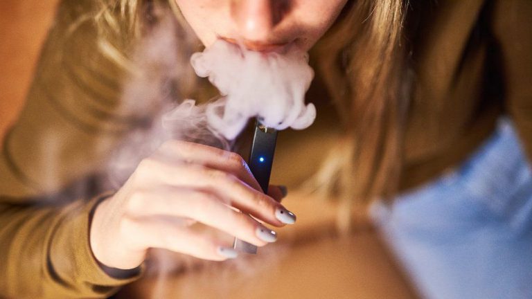 Smoking e-cigarettes may increase your gum disease risk.