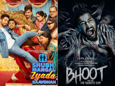 Shubh Mangal Zyada Saavdhan vs Bhoot Part One box office prediction