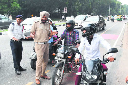 Rs 25 lakh collected in traffic challans amid curfew in Chandigarh