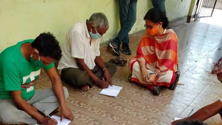 Quarantined labourers learn to write for first time in Uttarakhand’s Champawat