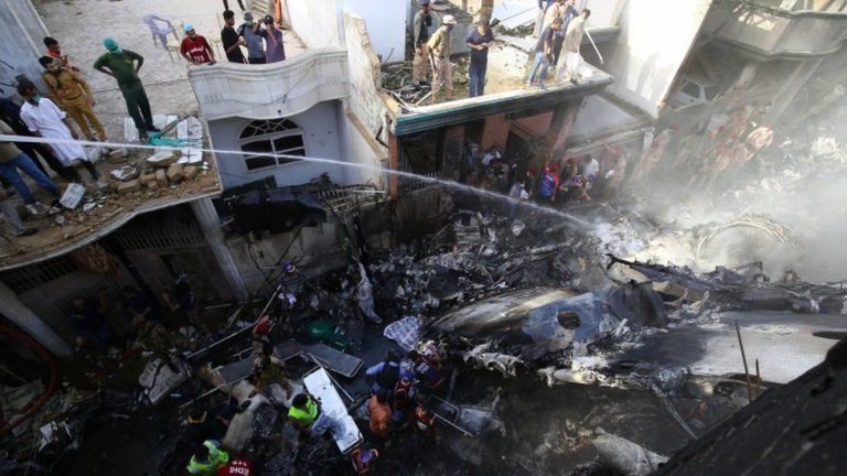 ‘I went towards the light’, says Pakistan plane crash survivor.