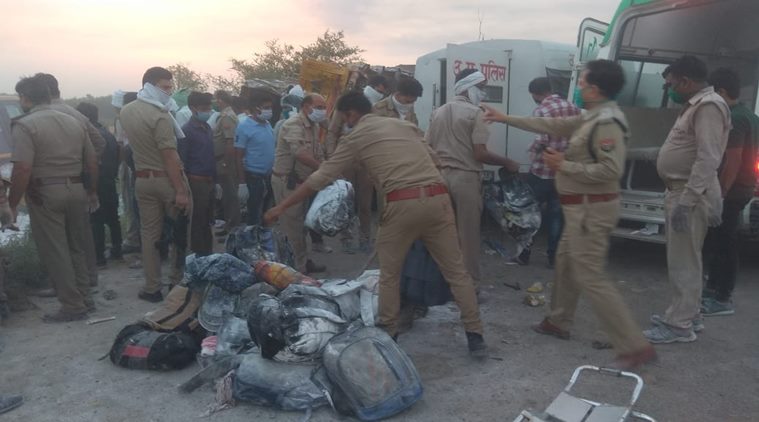 24 migrants killed in road accident in Uttar Pradesh’s Auraiya.