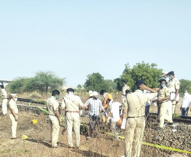PM Modi on Maharashtra train accident that killed 16 migrants.
